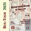 Jenever-Fest 2022 in Hasselt. Busfahrt Köln-Hasselt und zurück.