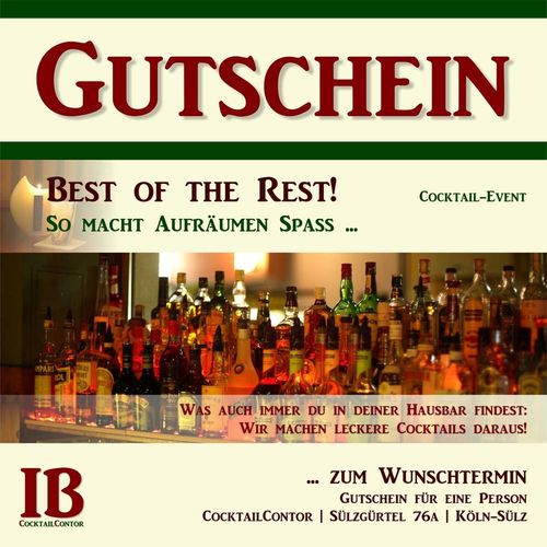 Gutschein: Best of the Rest. Cocktail-Event in Köln.