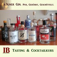 Kölner Gin: Gin-Tasting & Gin-Cocktailkurs Köln.